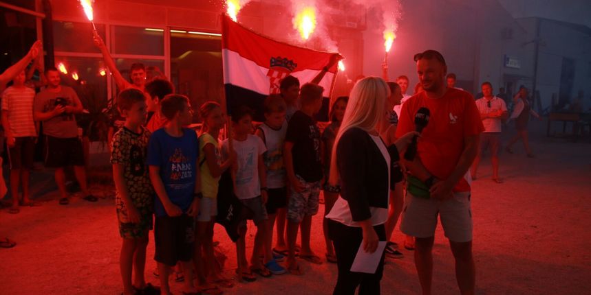 Velika je fešta na Vitrenjaku gdje se slavi zlatna medalja Šime Fantele i Igora Marenića