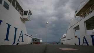 Jugo i kiša @ zadarska riva