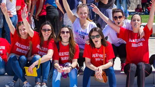 Ludijada maturanata na zadarskoj rivi 17. svibnja 2016. Foto: Bojan Bogdanić