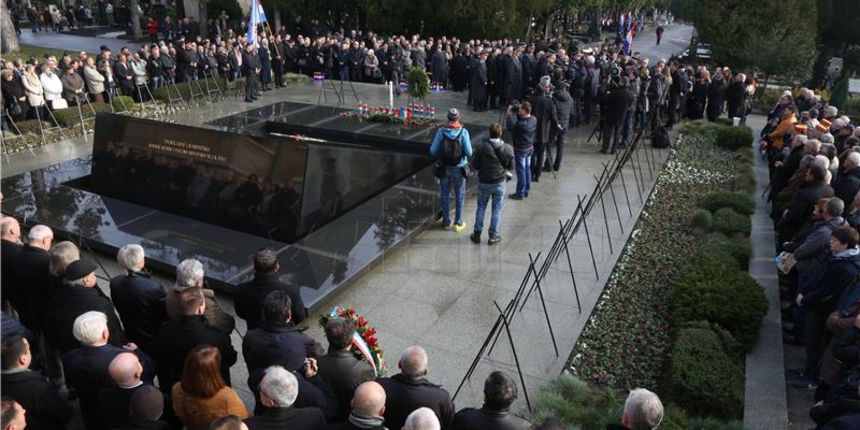 16. obljetnica Tuđmanove smrti, Foto: Hina 16. obljetnica Tuđmanove smrti, Foto: Hina