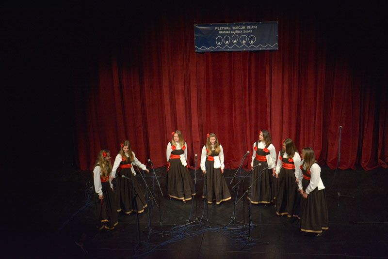 Festival dječjih klapa, foto: Lucija Juravić