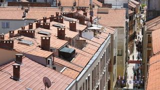 Pogled sa zvonika zadarske katedrale sv. Stošije, Foto: Dino Stanin/PIXSELL