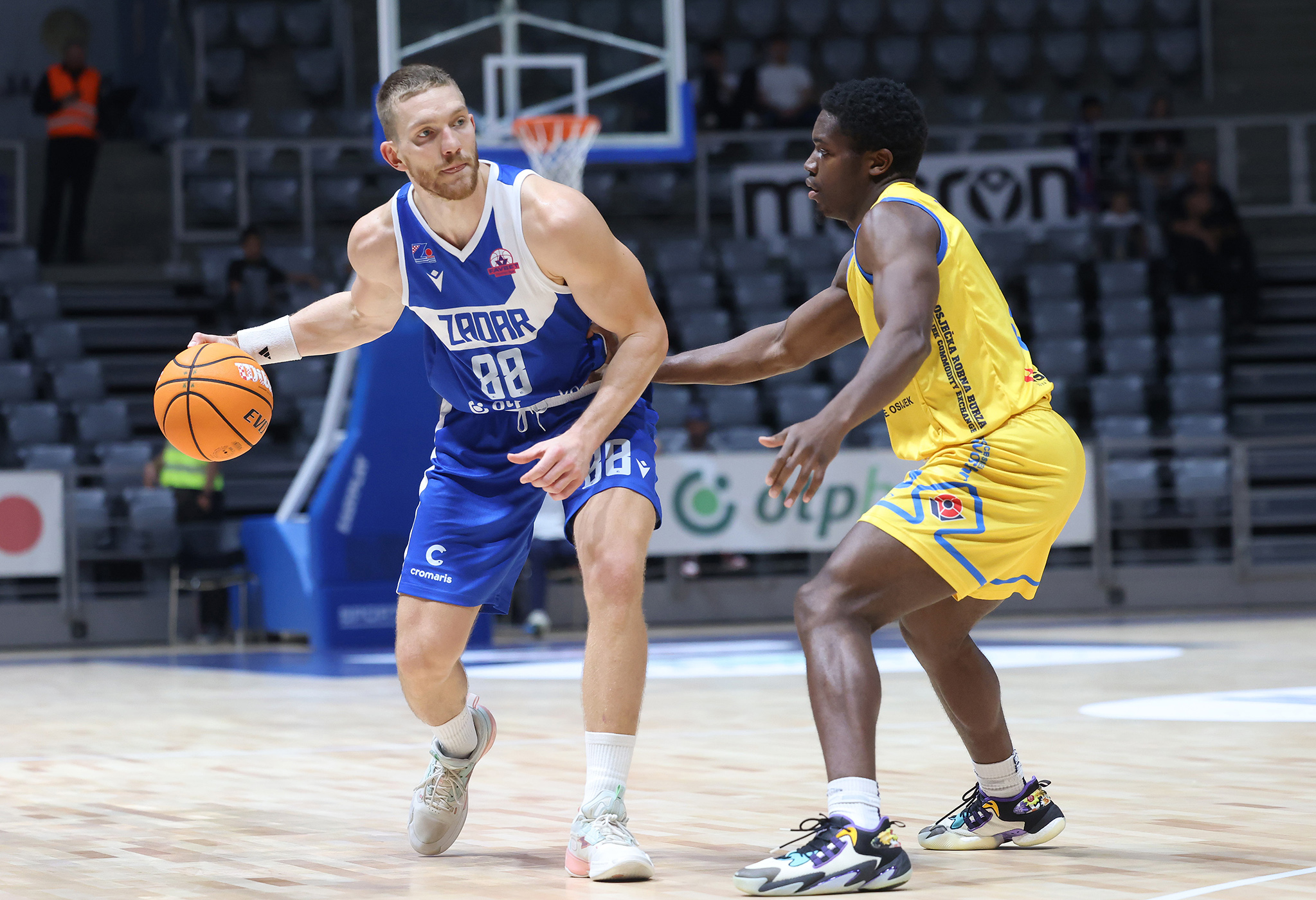FavBet Premijer Liga, 4. kolo: KK Zadar – KK Vrijednosnice Osijek 75-63 FavBet Premijer Liga, 4. kolo: KK Zadar – KK Vrijednosnice Osijek 75-63