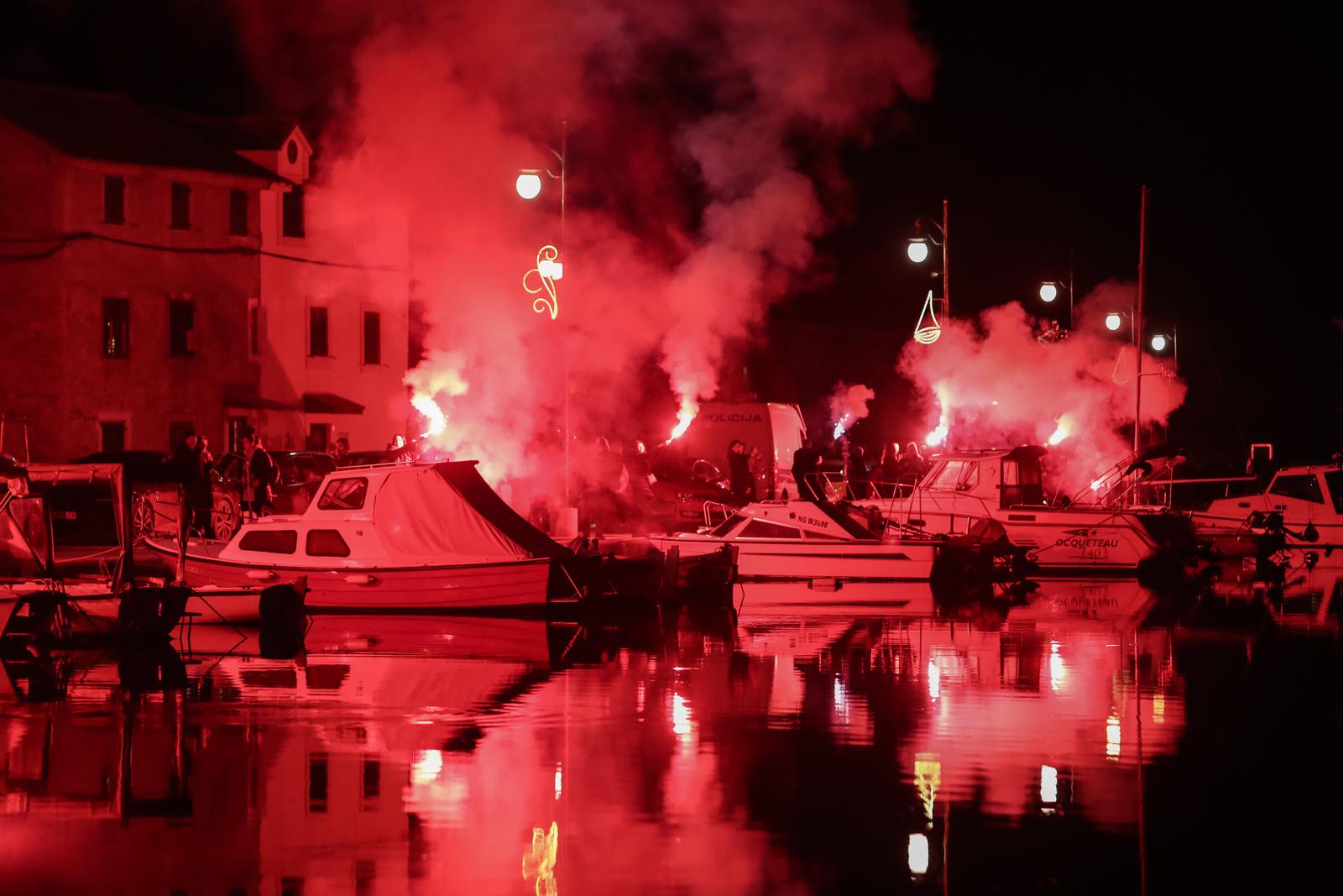 Veličanstveni doček brončanog Joška Gvardiola @ Novigrad Veličanstveni doček brončanog Joška Gvardiola @ Novigrad