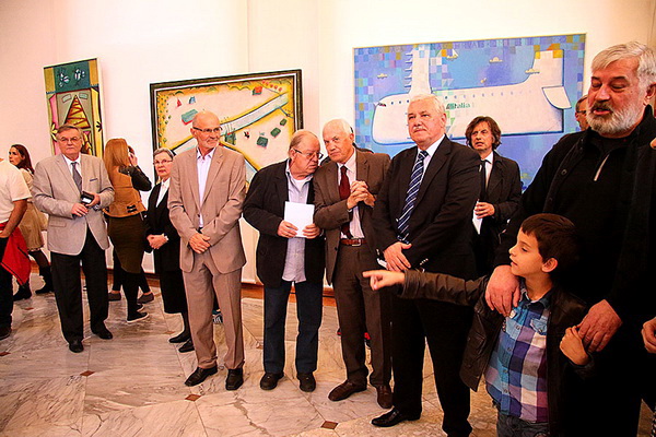 Gradska loža: Otvorena izložba “Četiri rukopisa”