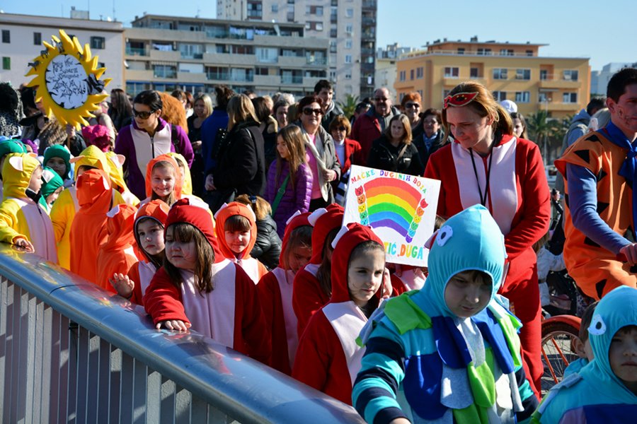 Prvi dan zadarskog “Karnevalića” Prvi dan zadarskog “Karnevalića”