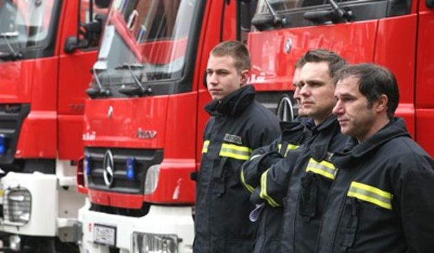 Vatrogasci – vatrogasna vozila (Foto: Sandra Šimunović/CROPIX)