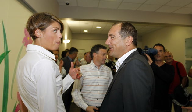 Split, 051010.
Aspira, Visoka skola za sportski menadzment.
Medju upisanim polaznicima skole je Blanka Vlasic, Tina Mihelic, sestre Lucija i Ana Zaninovic, Ivana Brkljacic, Igor Stimac.
Pozdravni govor je odrzao i Zlatko Matesa koji je pozdravio sve prisu