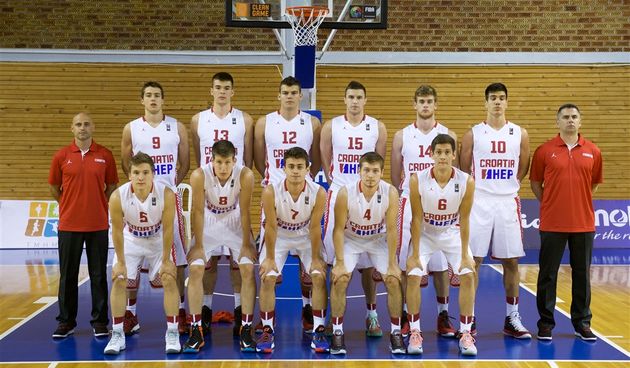 Hrvatska košarkaška U-19 reprezentacija, foto: fiba.com