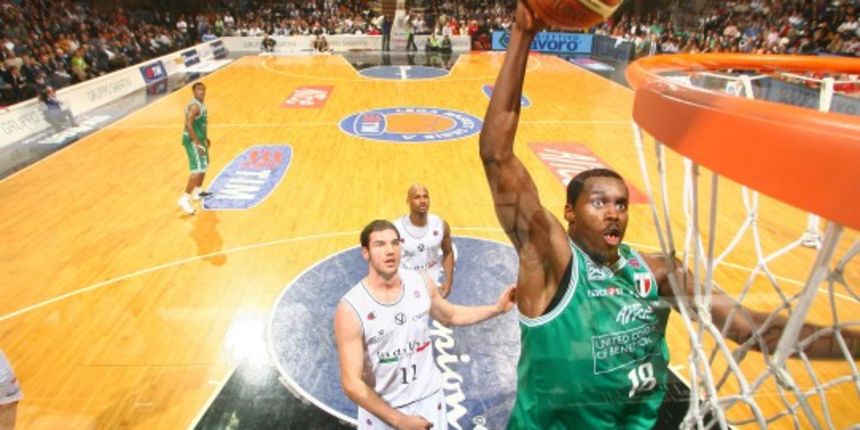 Marcus Goree, foto: benettonbasket.it Marcus Goree, foto: benettonbasket.it