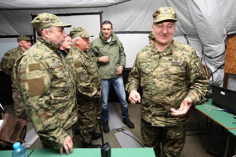 Slunj: Vojna vježba Združena snaga Slunj: Vojna vježba Združena snaga