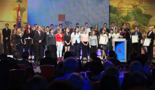 Opatija – Dani Hrvatskog turizma – dodjele i progladenja dobitnika turistickih nagrada u sportskoj dvorani Marino Cvetkovic u Opatiji. Photo: Nel Pavletic/PIXSELL