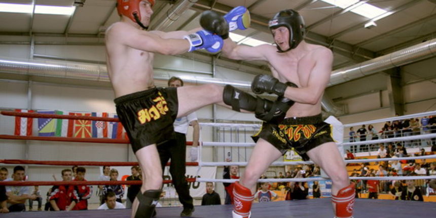 Detalj kockoboxing borbe Detalj kockoboxing borbe