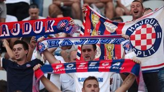 Stadion Poljud, Split – Uzvratna utakmica doigravanja za Europsku ligu, HNK Hajduk – FC Slovan Liberec 0-1. Photo: PIXSELL