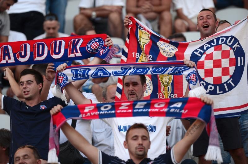 Stadion Poljud, Split – Uzvratna utakmica doigravanja za Europsku ligu, HNK Hajduk – FC Slovan Liberec 0-1. Photo: PIXSELL