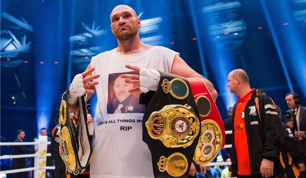 Tyson Fury svjetski prvak u teškoj kategoriji. Foto. Hina