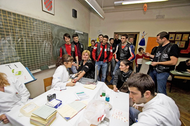 Biograd: Gradjani i clanovi MK Duhovi darivali krv Biograd: Gradjani i clanovi MK Duhovi darivali krv