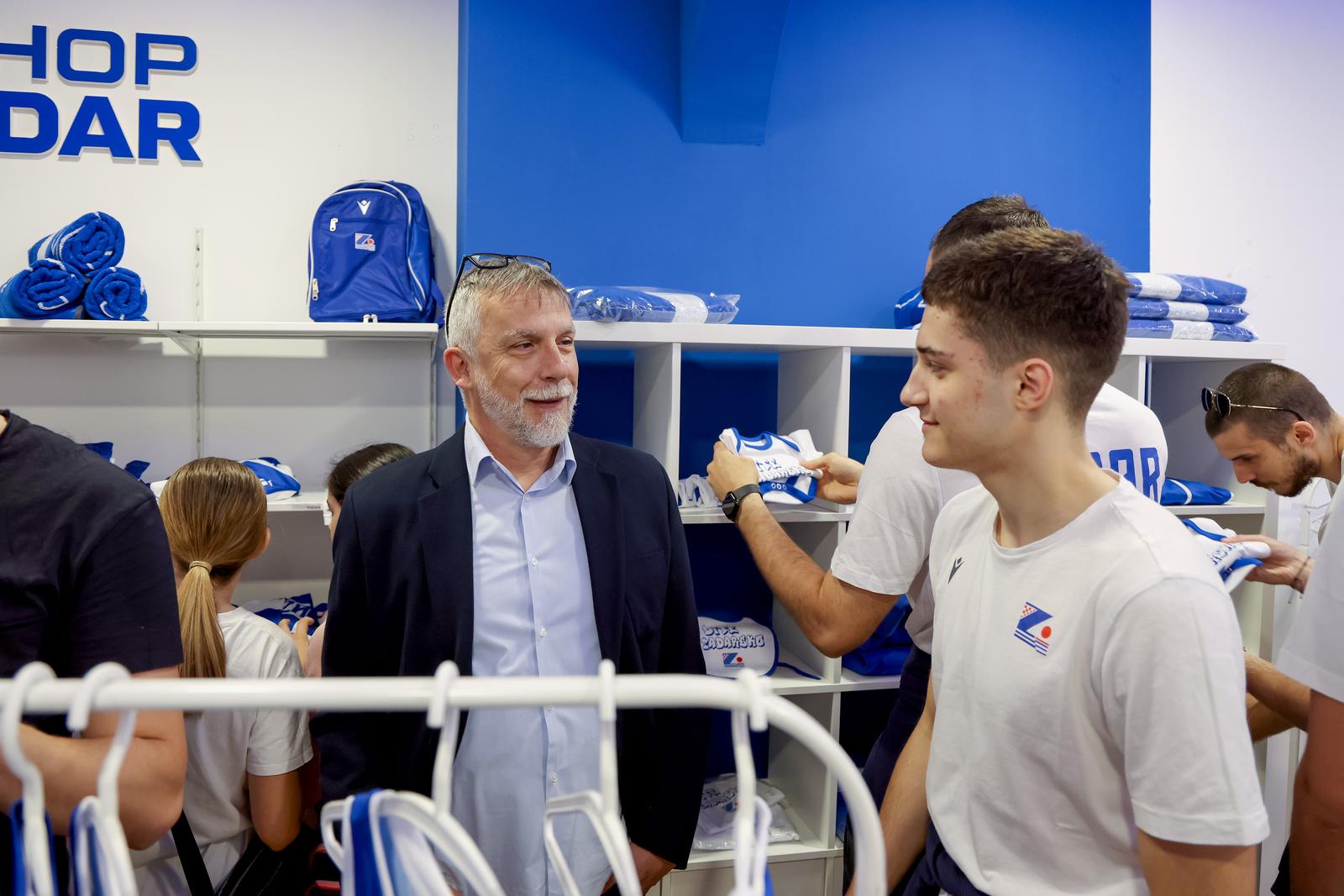 Otvorenje Fan shopa KK Zadar