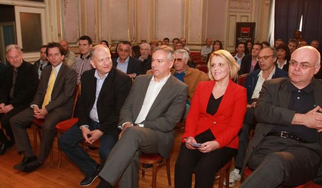 Gabrić i Kosor predstavili listu Partnerstva hrvatskog centra, foto: pixell.hr