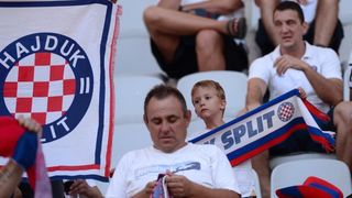 Stadion Poljud, Split – Uzvratna utakmica doigravanja za Europsku ligu, HNK Hajduk – FC Slovan Liberec 0-1. Photo: PIXSELL