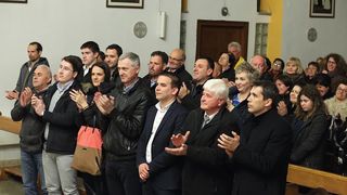 (V)Ladari i (V)Ladarice folklorne scene u Hrvatskoj još jednom oduševili Bibinjce. Foto: Leo Banić