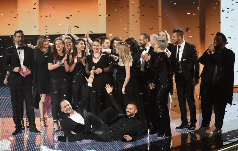 Ruža Janjiš pobjednica je druge sezone show-a “The Voice, najljepši glas Hrvatske”. Photo: Davor Višnjić/PIXSELL