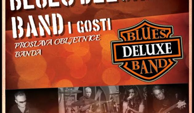 Slavljenički koncert Blues Deluxe Banda u petak u Forum Blues Baru!