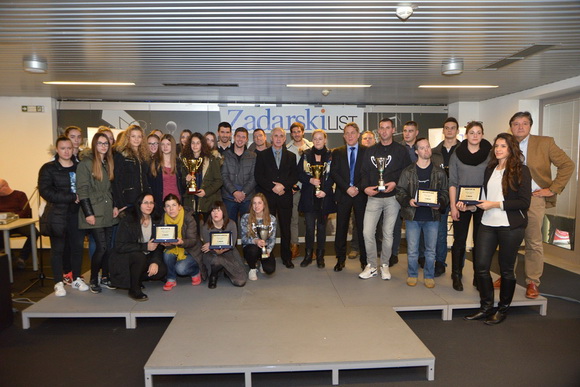22. Izbor sportaša godine Zadarskog lista – proglašenje pobjednica i pobjednika. Foto: Iva Perinčić