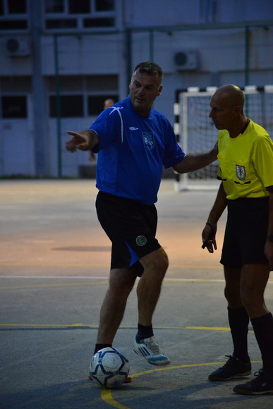 U povodu blagdana Kraljice Mira u Stanovima odigrana utakmica između liječnika i predstavnika Gradske uprave, Foto: Iva Perinčić