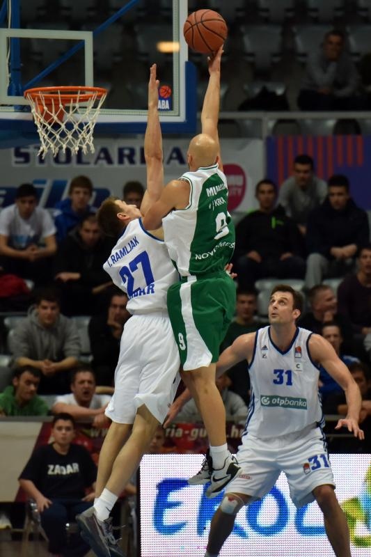 ABA liga, 15. kolo, KK Zadar – KK Krka 67-74. Photo: Dino Stanin/PIXSELL ABA liga, 15. kolo, KK Zadar – KK Krka 67-74. Photo: Dino Stanin/PIXSELL