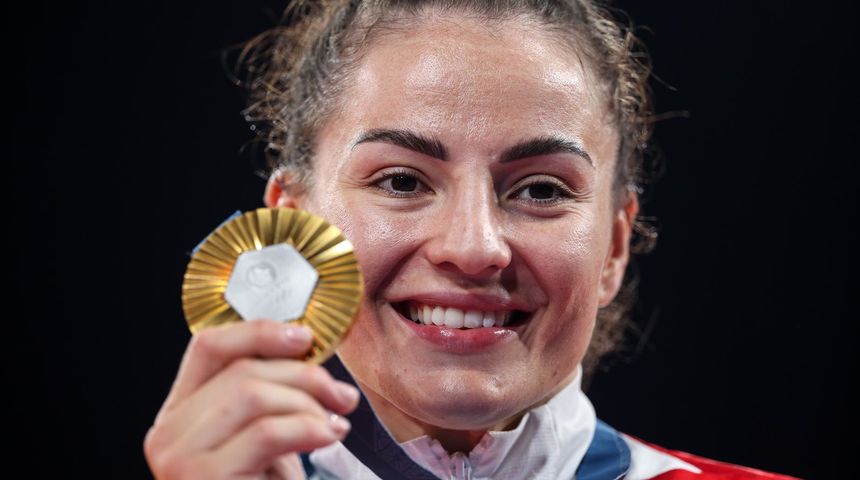 Zlatna olimpijka Barbara Matić Zlatna olimpijka Barbara Matić