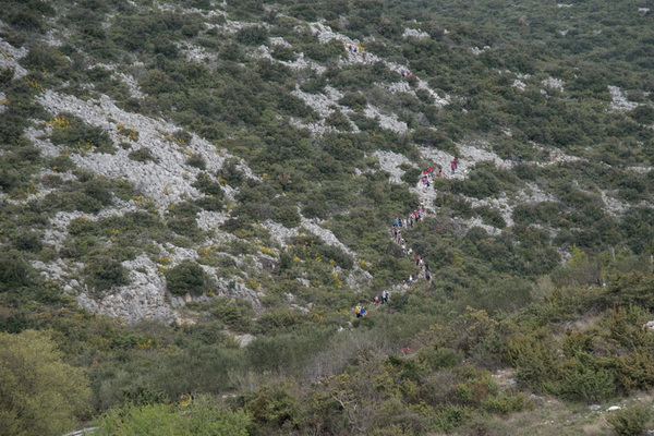 Drugi Planinarski pohod “Hajdemo do Vrane” 2. travnja 2016. Foto: Vinko Pešić