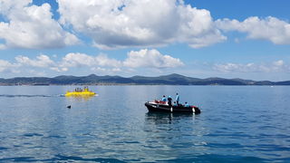 KPA Zadar: Vježba “Podvodni radovi i komunikacije te podvodna orijentacija” kod Morskih orgulja. Foto: Mladen Malik KPA Zadar: Vježba “Podvodni radovi i komunikacije te podvodna orijentacija” kod Morskih orgulja. Foto: Mladen Malik