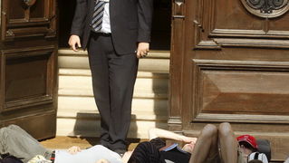 Zagreb, 130710.
Cirilometodska ulica.
Ispred gradske skupstine.
Udruge Zelena akcija i Pravo na grad organiziraju nastavak prosvjeda gradjana zbog gradnje ulazno-izlazne rampe u Varsavskoj za garazu Hoto grupe Tomislava Horvatincica.
Na slici: Prosvjednic Zagreb, 130710.
Cirilometodska ulica.
Ispred gradske skupstine.
Udruge Zelena akcija i Pravo na grad organiziraju nastavak prosvjeda gradjana zbog gradnje ulazno-izlazne rampe u Varsavskoj za garazu Hoto grupe Tomislava Horvatincica.
Na slici: Prosvjednic