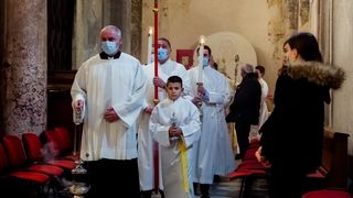 Polnoćka u katedrali svete Stošije