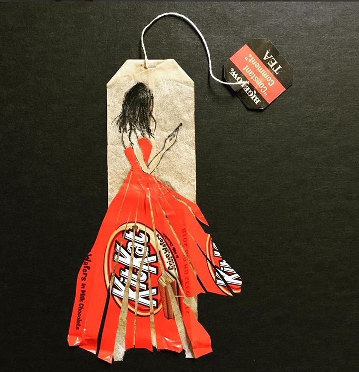 Iskorištene vrećice od čaja pretvara u prava umjetnička djela