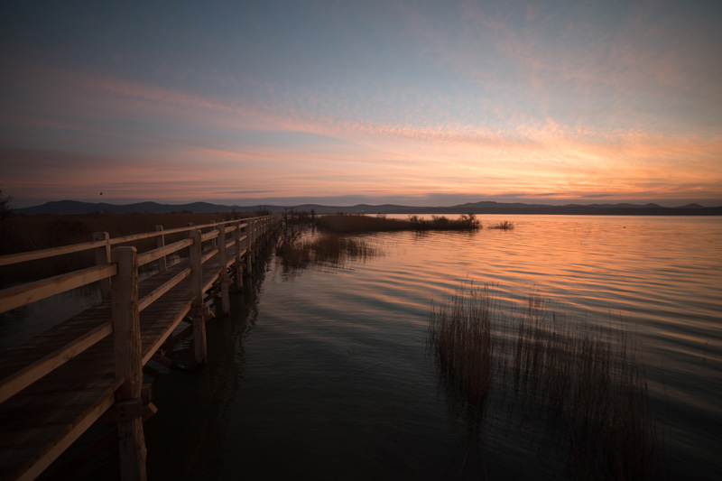 Jutro na Vranskom jezeru