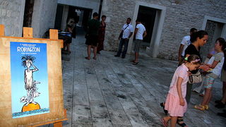 Crkva svetog Dominika: “Robinzon” Kazalista lutaka Zadar, Foto: Angelo Virag Crkva svetog Dominika: “Robinzon” Kazalista lutaka Zadar, Foto: Angelo Virag