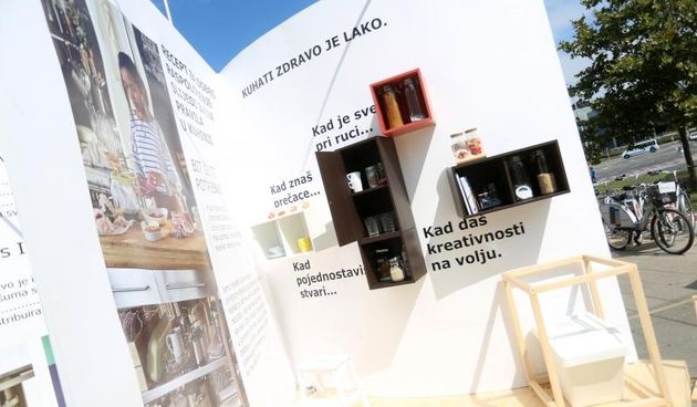 Zagreb: Robna kuća Ikea ispred Avenue Malla predstavila novi katalog