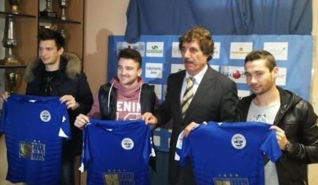 Igor Banović, Ivor Weitzer te Antonio Jakoliš, foto: Radio Zadar