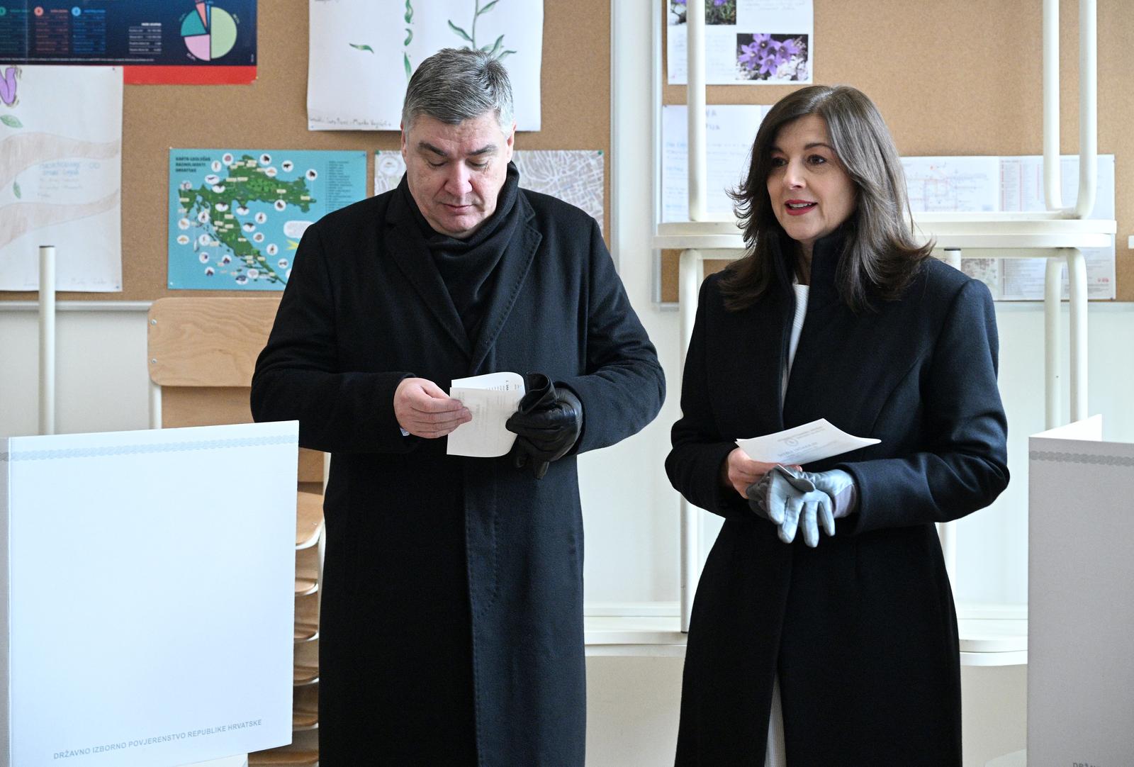 Zoran Milanović glasovao je u drugom krugu predsjedničkih izbora