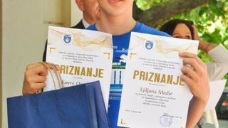 Zamjenik župana primio nagrađene učenike Zamjenik župana primio nagrađene učenike