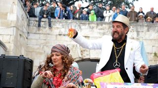 Stanarske maškare u karnevalskoj povorci, foto Iva Perinčić