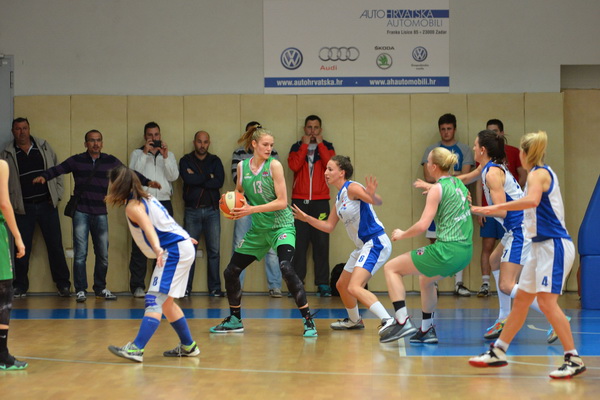 Polufinale doigravanja za prvakinje Hrvatske: ŽKK Zadar – ŽKK Trešnjevka 73-70 Polufinale doigravanja za prvakinje Hrvatske: ŽKK Zadar – ŽKK Trešnjevka 73-70