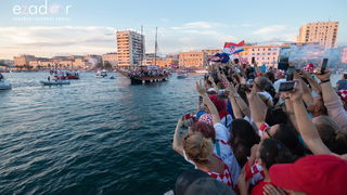 Veličanstven doček četvorice zadarskih Vatrenih