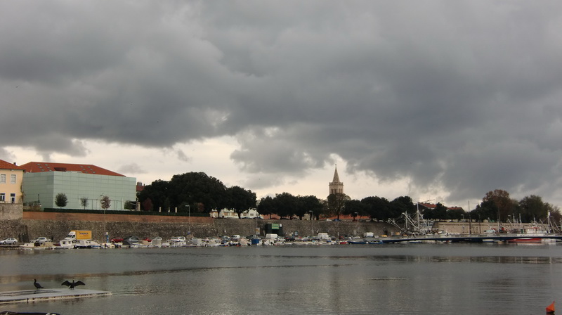 Zadar nakon grmljavinskog nevremena pracenog kisom i krupom 26. studenog, Foto. Mladen Malik