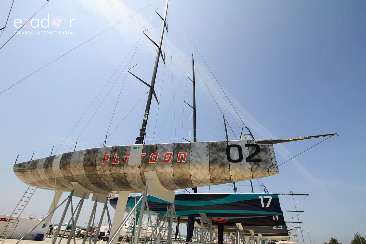 U marinu Dalmacija stigle jedrilice sudionice regate TP52 Super Series