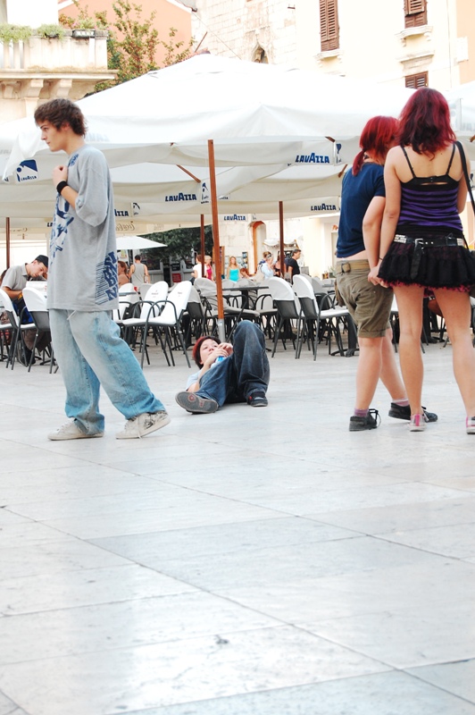 Freeze Flash Mob Zadar 17. rujna 2011, Foto: Tea Balog Freeze Flash Mob Zadar 17. rujna 2011, Foto: Tea Balog