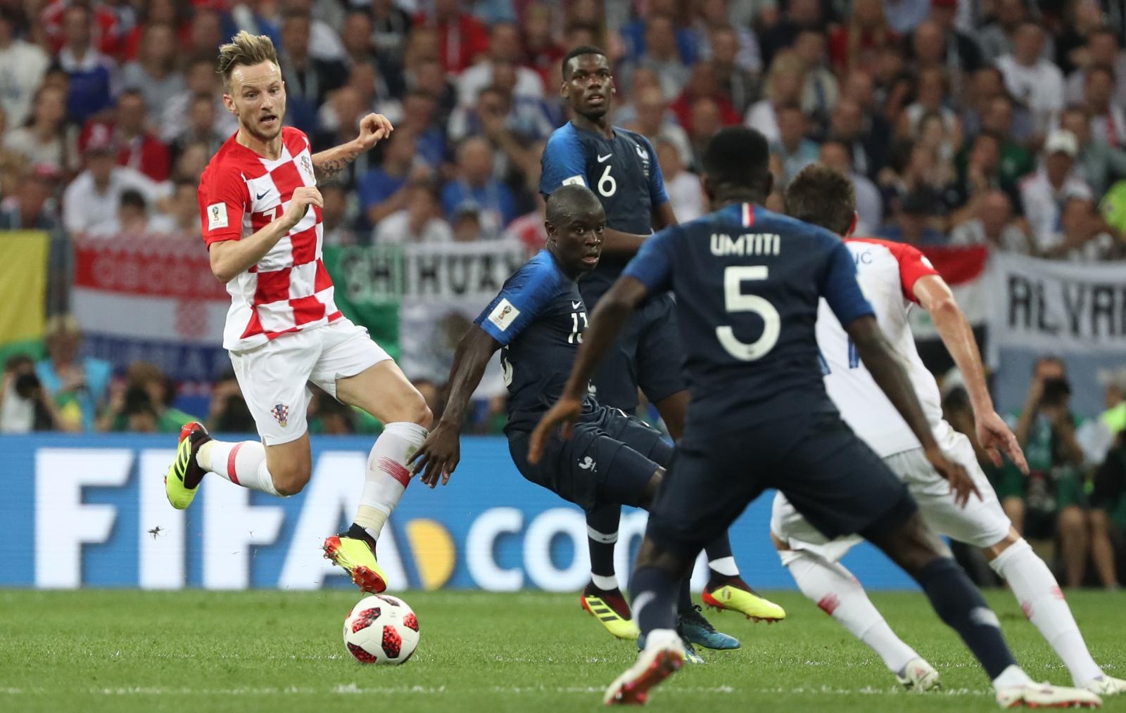 Svjetsko nogometno prvenstvo 2018., finale, Hrvatska – Francuska
