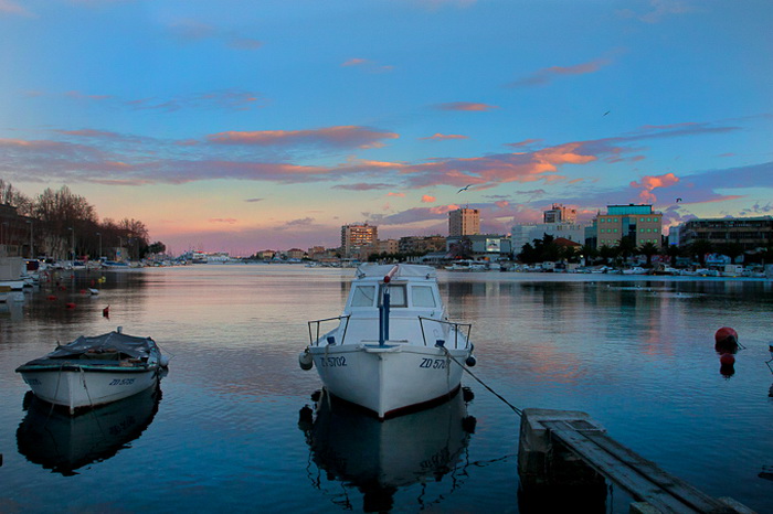 Zadarsko svitanje 14. prosinca 2010, Foto: Leo Banic